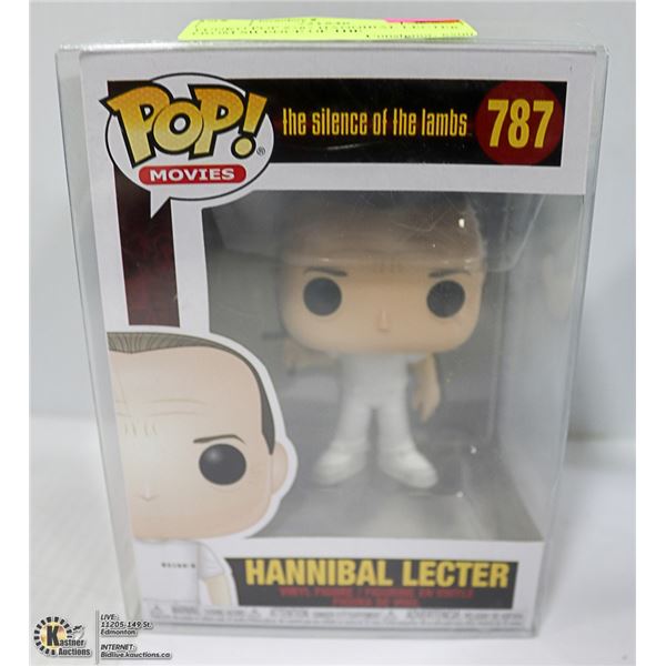 FUNKO POP #787 HANNIBAL LECTER FROM SILENCE OF THE
