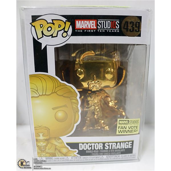 FUNKO POP #439 GOLD MARVEL DOCTOR STRANGE IN