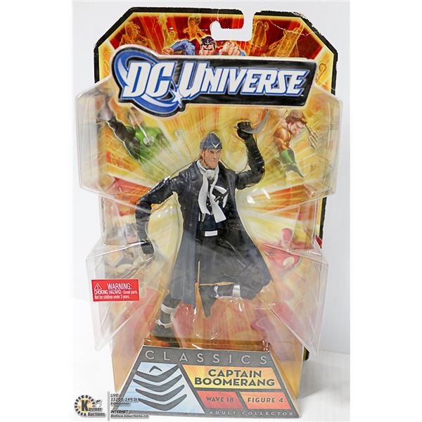 DC UNIVERSE CAPTAIN BOOMERANG FIGURE