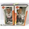 Image 1 : 2 HAND PAINTED TEAM CANADA BOBBLE HEADS