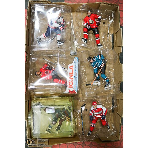 COLLECTION OF OPEN PACKAGED COLLECTIBLE FIGURES