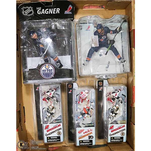 COLLECTION OF HOCKEY FIGURES
