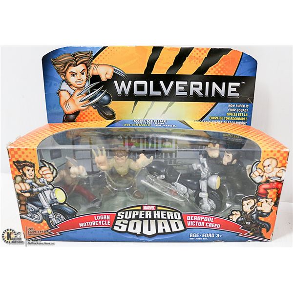 NEW MARVEL SUPER HERO SQUAD WOLVERINE ON THE RUN