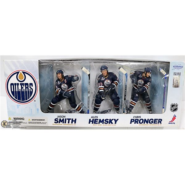 EDMONTON OILERS 3 FIGURE MCFARLANES SET
