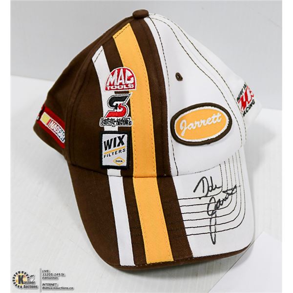 AUTOGRAPHED DALE JARETT NASCAR HAT