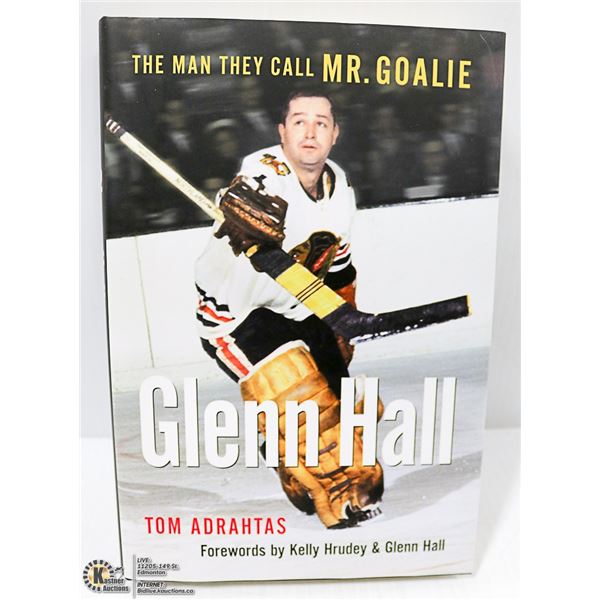 GLENN HALL SIGNED AUTO-BIOGRAPHY BOOK TITLED GLENN