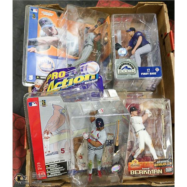 LARGE COLLECTION OF BASEBALL FIGURES