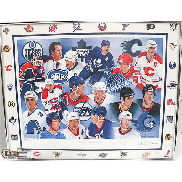 LIMITED EDITION & DUAL SIGNED NHL CANADIAN GREATS