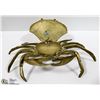 Image 1 : SOLID BRASS CRAB WITH HIDDEN FEATURE STASH BOX