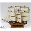 Image 1 : ALL WOOD " U.S.S. CONSTITUTION" 1797 SHIP 14" T