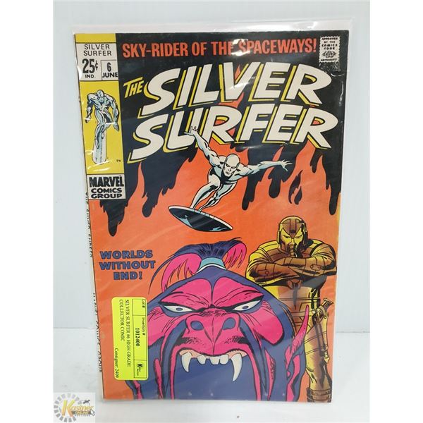 SILVER SURFER #6 COLLECTOR COMIC