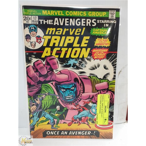 MARVEL TRIPLE ACTION #17 FEATURING AVENGERS