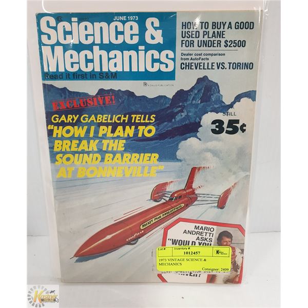1973 VINTAGE SCIENCE & MECHANICS