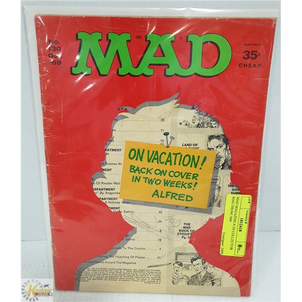 MAD MAGAZINE #130 COLLECTOR MAG FROM 1969