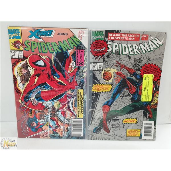SPIDERMAN#16 & 146 COLLECTOR COMICS