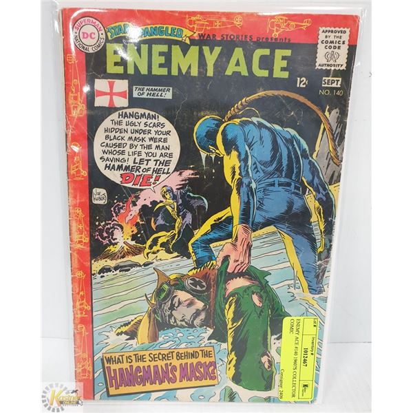 ENEMY ACE #140 1960'S COLLECTOR COMIC