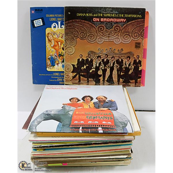 LOT OF ASSORTED RECORD ALBUMS