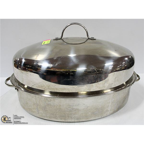 STAINLESS STEEL TURKEY ROASTER