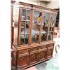 Image 1 : GIBBARD SOLID MAHOGANY FLAT WALL CHINA CABINET