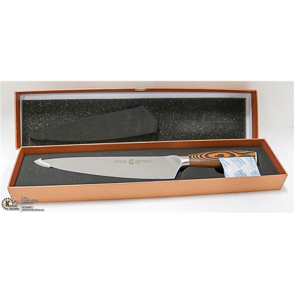 FIERY PHOENIX 8" CHEF GERMAN STEEL KNIFE