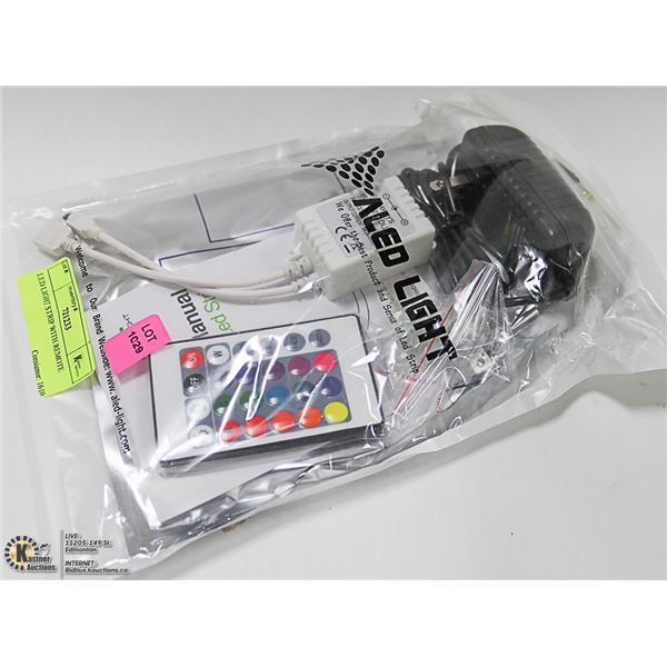 LED LIGHT STRIP WITH REMOTE