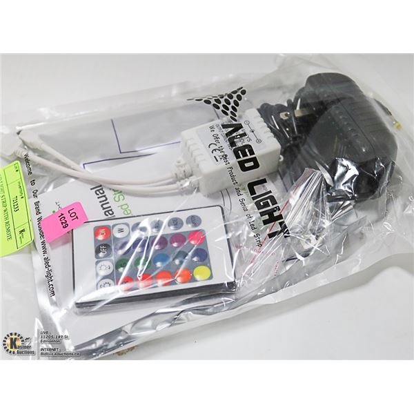 LED LIGHT STRIP WITH REMOTE