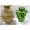 Image 1 : TWO MEDIUM SIZED VASES - AS IS