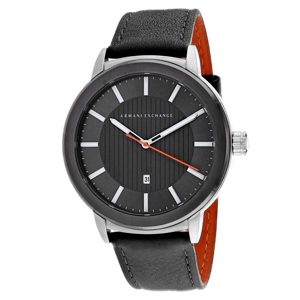 NEW ARMANI EXCHANGE GREY SUNRAY DIAL 43MM MSRP$215