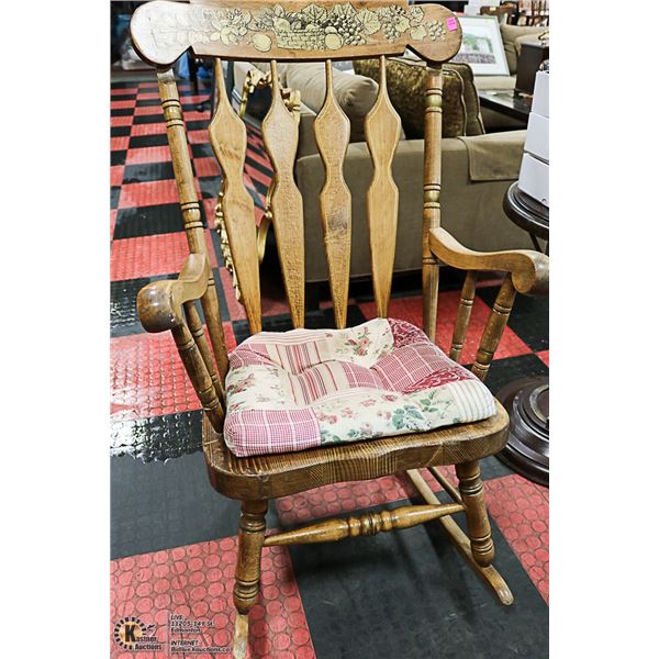 PINE ROCKING CHAIR