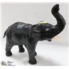 Image 1 : HANDCRAFTED LEATHER ELEPHANT FIGURE