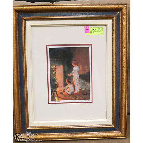 "AFTER THE BATH" BY PAUL PEEL (CANADIAN ARTIST)