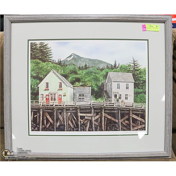 "CAUSEWAY" BY ELIZABETH ROSE SIGNED IN PENCIL