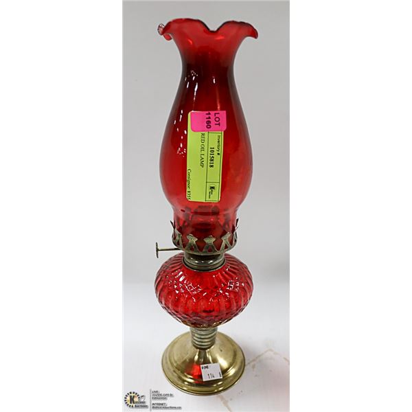 RED OIL LAMP