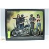 Image 1 : 11 X 14 EASYRIDERS HARLEY FRAMED CENTERFOLD