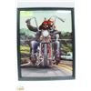 Image 1 : 11 X 14 EASYRIDERS HARLEY FRAMED CENTERFOLD