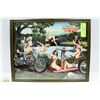 Image 1 : 11 X 14 EASYRIDERS HARLEY FRAMED CENTERFOLD