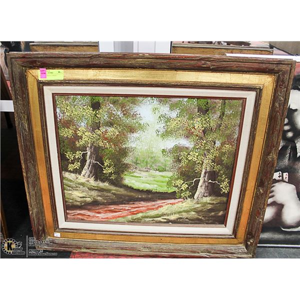 NEUHOLD - FOREST PATHWAY FRAMED ART