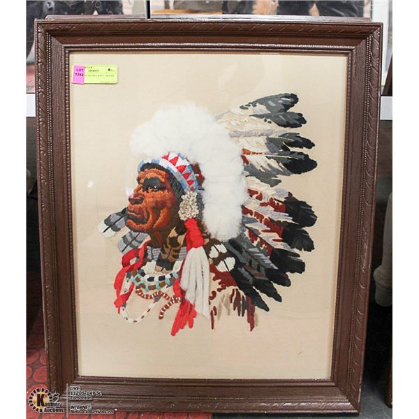 NATIVE AMERICAN CRAFT  INDIAN MAN