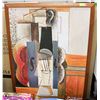 Image 1 : LARGE PICASSO PRINT ART  VIOLIN