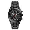 Image 1 : NEW MICHAEL KORS BLACK TRIPLE CHRONO MSRP $350