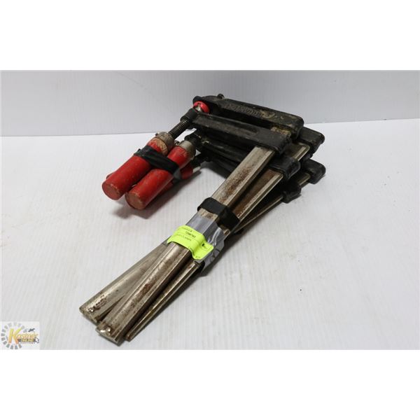 4 CANWOOD CLAMPS