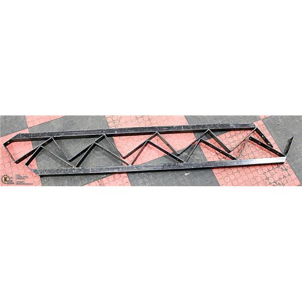 PAIR OF METAL STAIRWAY FRAMES