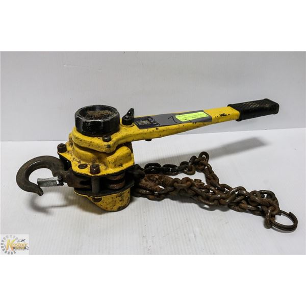 1.5 TON POWERFIST CHAIN HOIST
