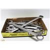 Image 1 : LARGE FLAT OF COMBINATION WRENCHES