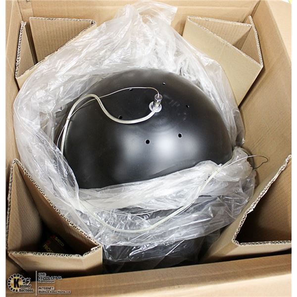 NUEVO LIVING HGML260 DOME PENDANT LIGHT BLACK