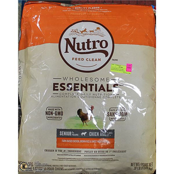 13.61KG BAG OF NUTRO WHOLESOME ESSENTIALS
