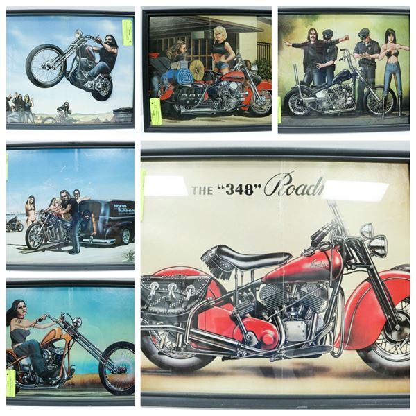 FEATURED EASY RIDER FRAMED CENTERFOLDS