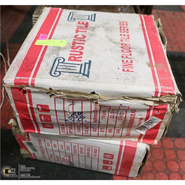 4 BOXES OF TILES - 16PCS PER BOX 300MM X 300MM