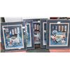 SET OF 5 OILERS PICTURES ORIGINALS. WENDY RISDALE