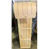 LOT OF 2 TOBOGGANS WITH ROPE